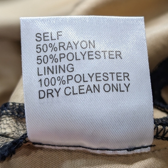 Tadashi Shoji Elegant Black and Gold Lace Dress - Picture 9 of 10